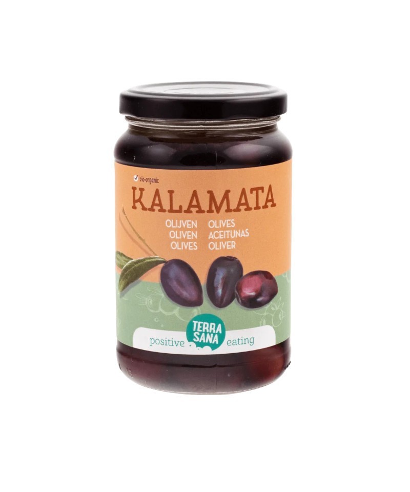 Aceituna kalamata TERRASANA 345 gr BIO