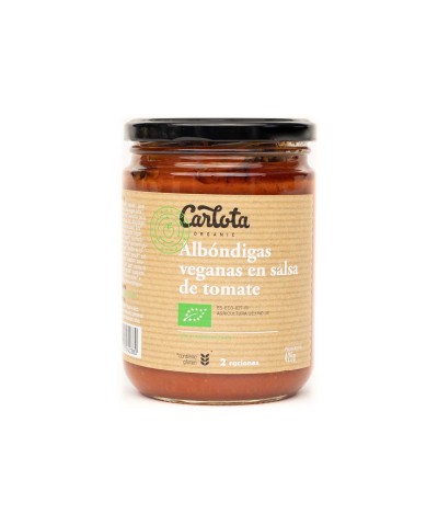 Albondigas veganas con tomate CARLOTA 425 gr BIO