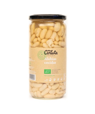 Alubias cocidas CARLOTA 720 gr BIO