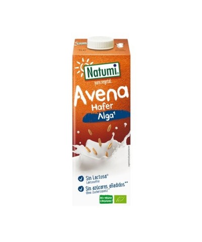 Bebida avena alga calcio NATUMI 1 L BIO