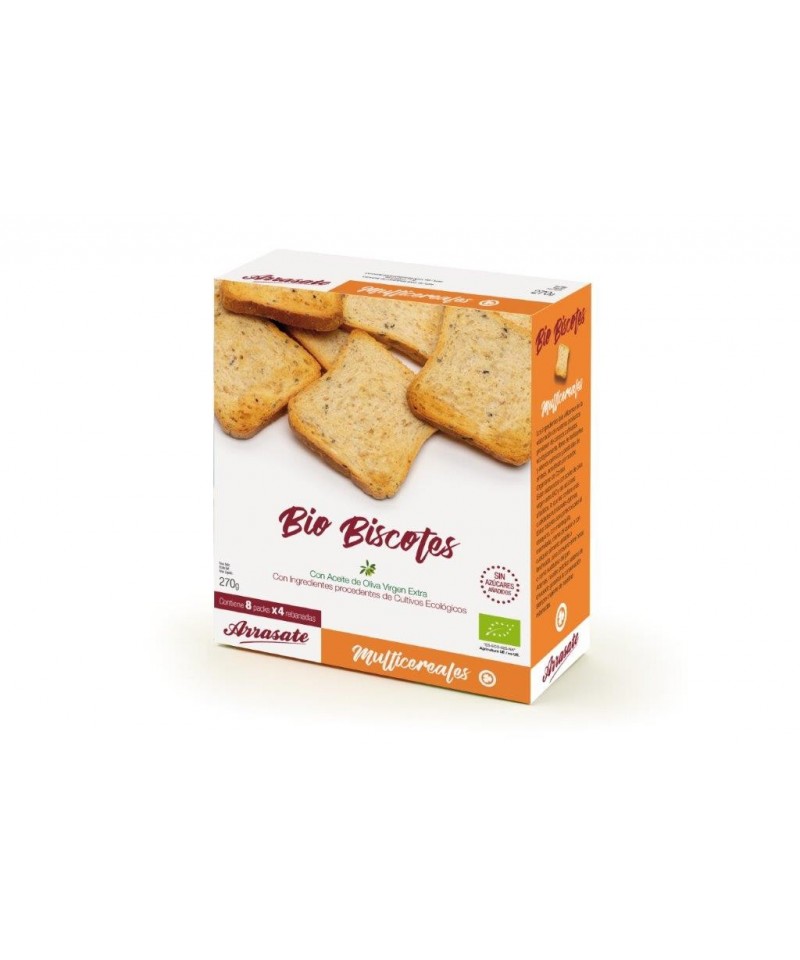 Biscote multicereal ARRASATE 270 gr ECO