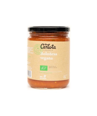 Boloñesa vegana CARLOTA 425 gr BIO