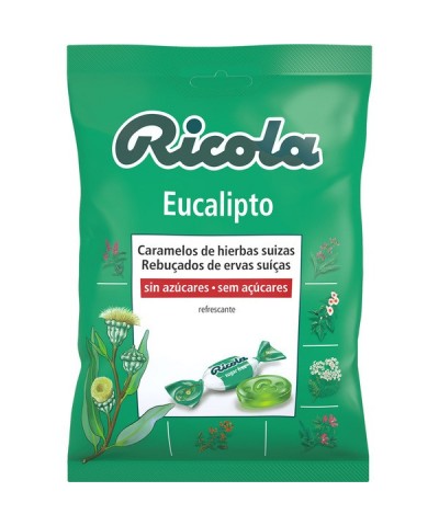 Bolsa sin azucar eucalipto RICOLA 70 gr