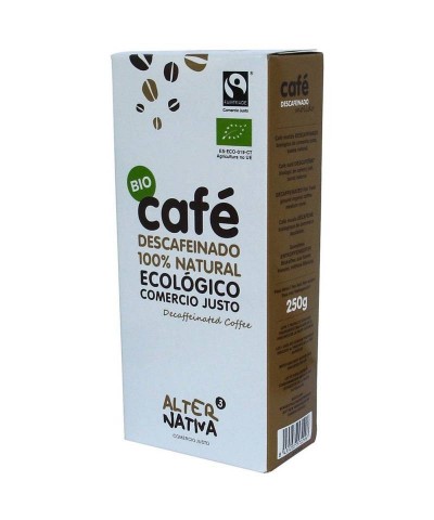 Cafe descafeinado molido ALTERNATIVA 3 (250 gr) BIO