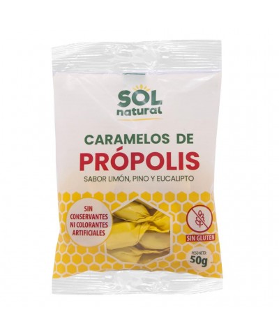 Caramelos propolis SOL NATURAL 50 gr
