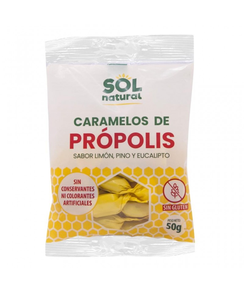 Caramelos propolis SOL NATURAL 50 gr