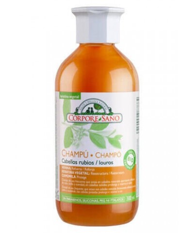 Champu henna rubio camomila CORPORE SANO 300 ml