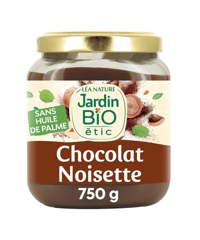 Crema chocolate avellana JARDIN BIO 750 gr