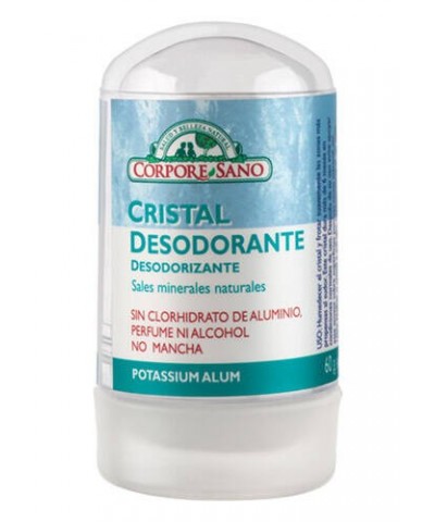Desodorante mineral potasio CORPORE SANO 60 gr