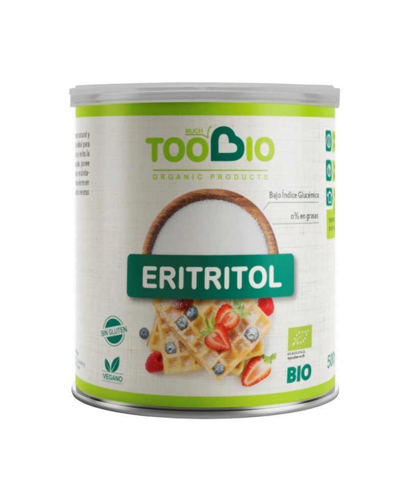 Eritritol sin gluten TOO BIO 500 gr BIO
