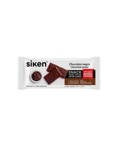 Galletas choco negro saciantes SIKEN 22 gr