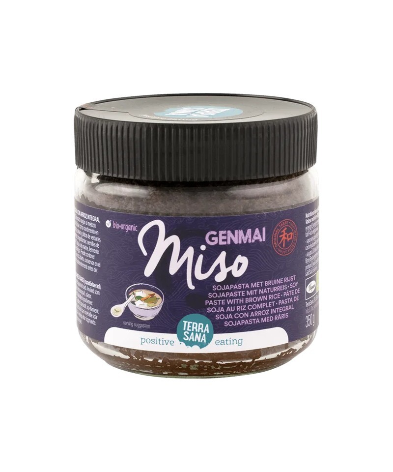 Genmai miso sin pasteurizar TERRASANA 350 gr BIO