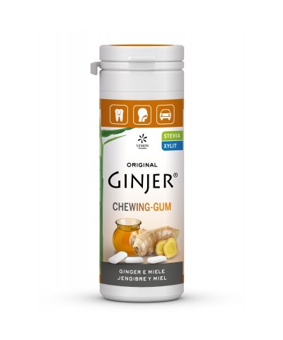 Ginjer chicles jengibre miel LEMON PHARMA 30 gr