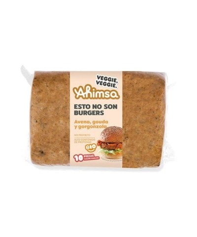 Hamburguesa avena gouda gorgonzolla AHIMSA 750 gr BIO