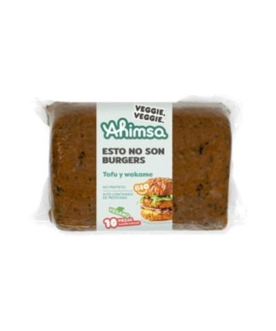 Hamburguesa tofu algas AHIMSA 750 gr BIO