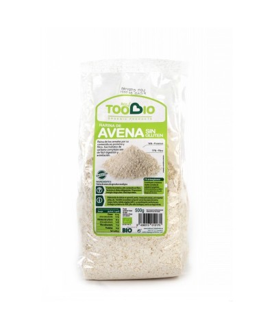 Harina avena sin gluten TOO BIO 500 gr BIO