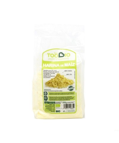 Harina maiz sin gluten TOO BIO 500 gr BIO