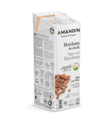 Horchata chufa AMANDIN 1 L BIO