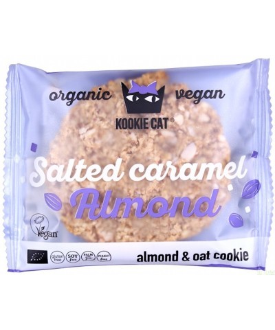 Kookie almendra caramelizada KOOKIE CAT 50 gr BIO