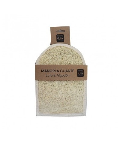Manopla lufa algodon NATURA BIO