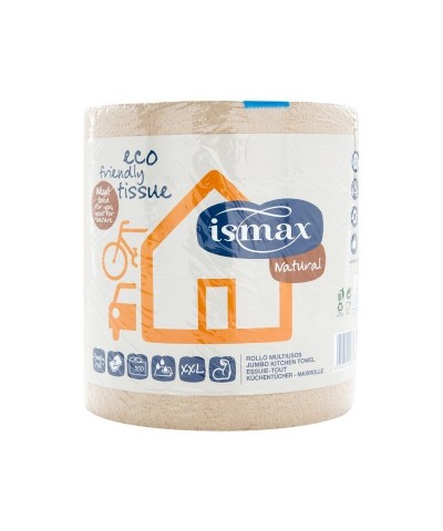 Papel cocina doble capa multiusos ISMAX 1 rollos
