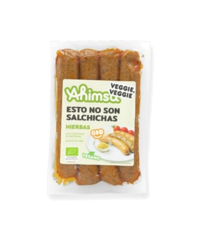Salchicha hierbas AHIMSA 230 gr BIO