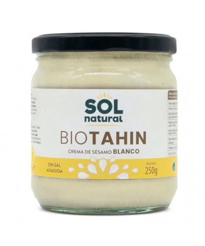 Tahin blanco SOL NATURAL 250 gr BIO
