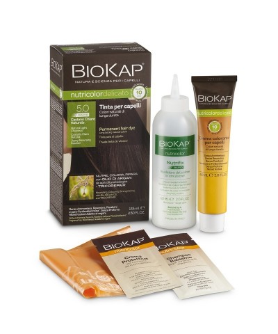 Tinte rapid castaño claro natural 5.00 BIOKAP 140 ml