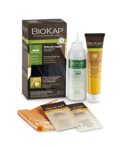 Tinte rapid negro natural 1.0 BIOKAP 140 ml