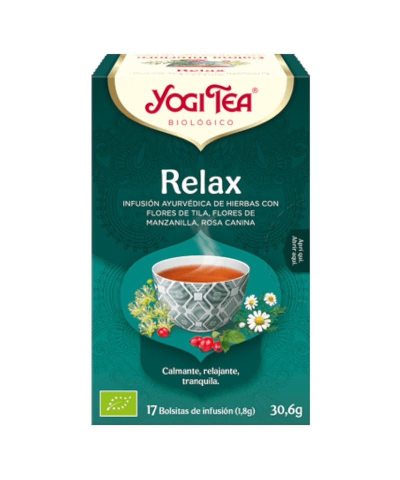 Yogi tea infusion relajante 17 bolsas BIO
